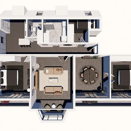 Beautiful 3 Bedroom Near Shopping & Metro
